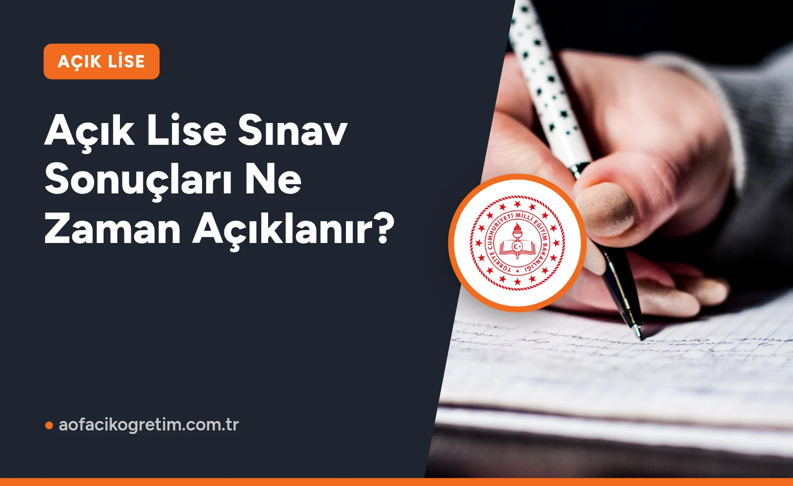 Açık Lise Sınav Sonuçları Ne Zaman Açıklanır?