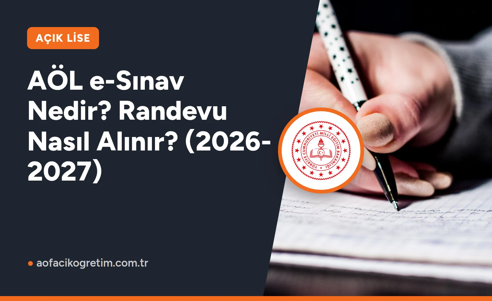 AÖL e-Sınav Nedir? Randevu Nasıl Alınır? (2026-2027)