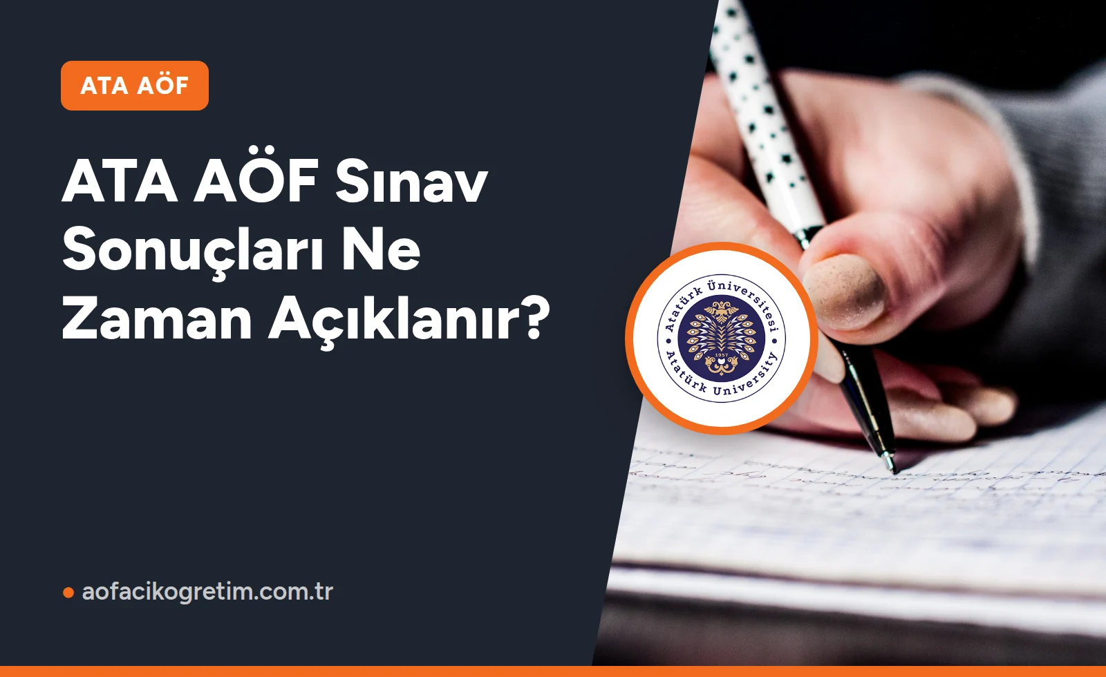 ATA AÖF Sınav Sonuçları Ne Zaman Açıklanır?