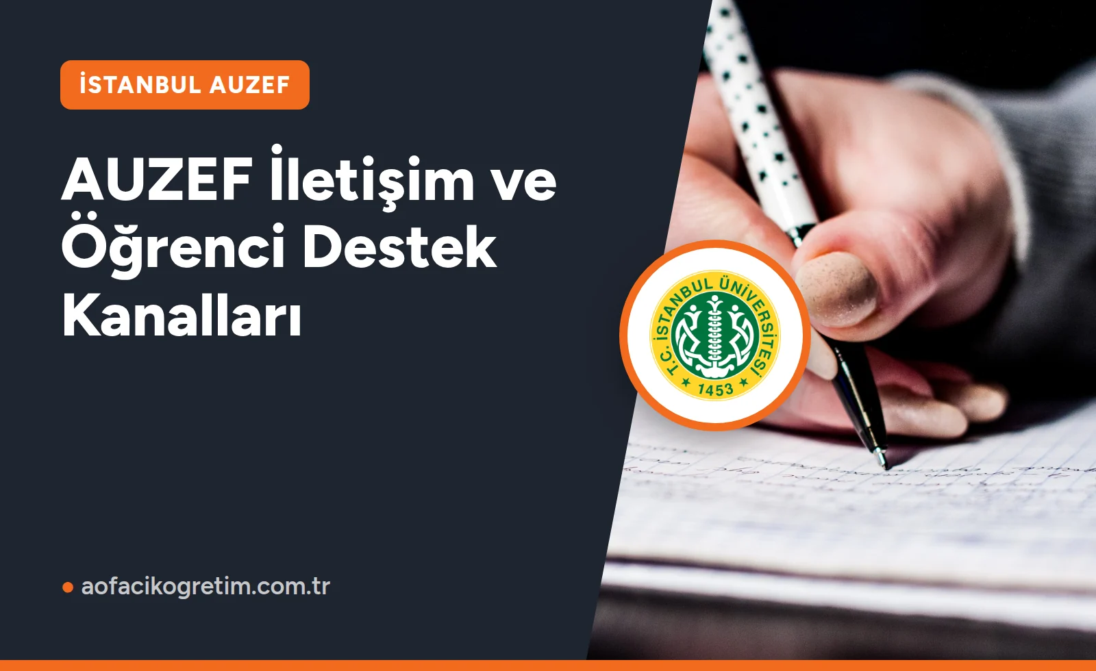 AUZEF İletişim ve Öğrenci Destek Kanalları