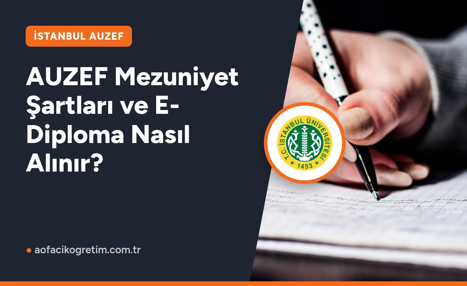 AUZEF Mezuniyet Şartları ve E-Diploma Nasıl Alınır?